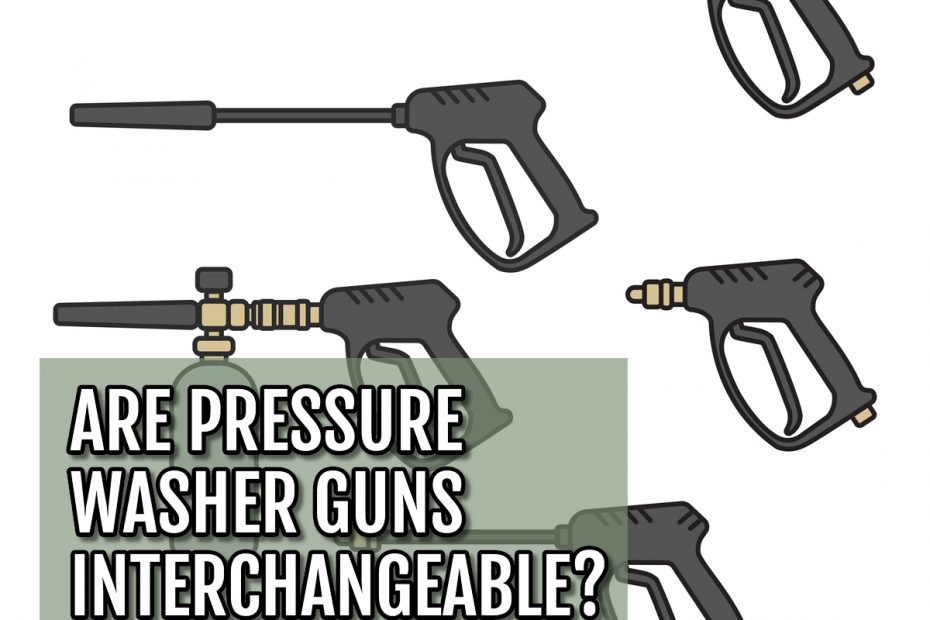 Cover graphic of sprayers for are pressure washer guns interchangeable blog